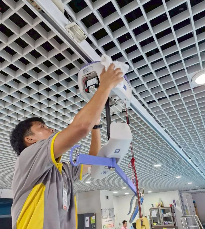 Patient Lift Rail System Maintenance